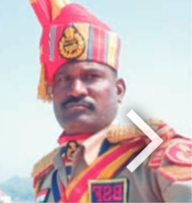 ನಗರದಲ್ಲಿ ಹುತಾತ್ಮ ಯೋಧ ಕೆ ರಾಮಕೃಷ್ಣ ಪಾರ್ಥಿವ ಶರೀರ ಮೆರವಣಿಗೆ