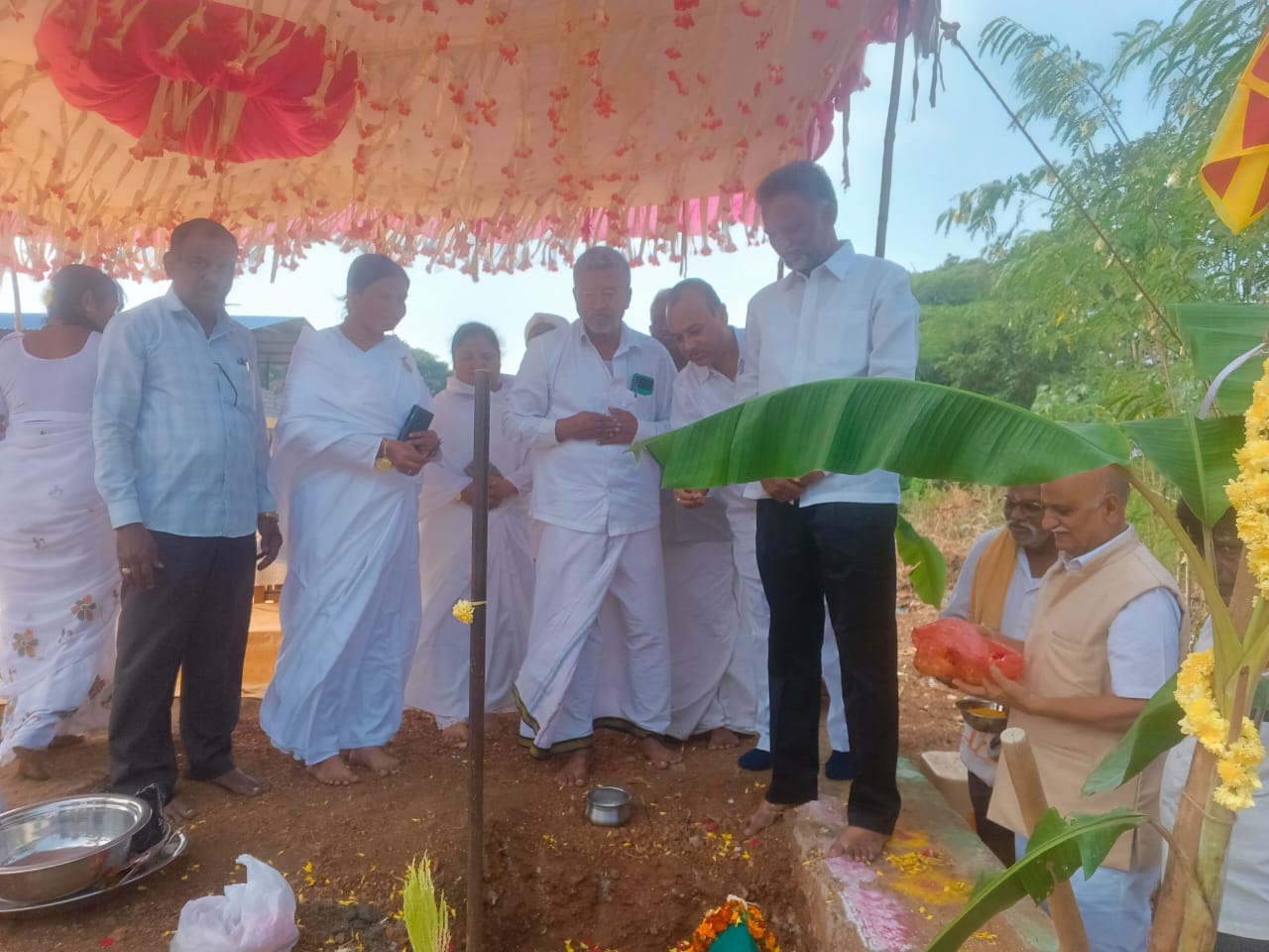 ಮಾಯಕೊಂಡ ದಲ್ಲಿ ಬ್ರಹ್ಮಕುಮಾರಿ ಸಂಸ್ಥೆಯ ಹೊಸ ಕಟ್ಟಡದ ಶಂಕು ಸ್ಥಾಪನೆ