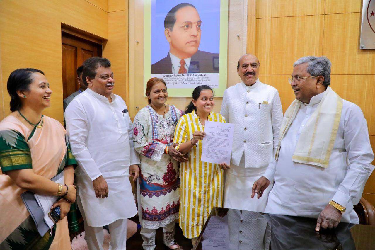 ದಿವಂಗತ IAS ಅಧಿಕಾರಿ ಮಹಾಂತೇಶ್ ಬೀಳಗಿ ಪುತ್ರಿಗೆ ಅನುಕಂಪದ ಆಧಾರದಲ್ಲಿ ಸರ್ಕಾರಿ ಉದ್ಯೋಗ