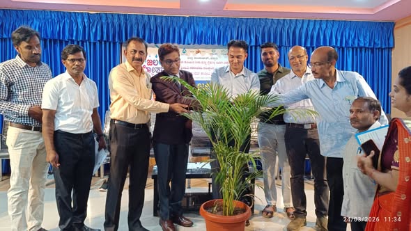 ಜಿಪಂ ಸಿಇಒ ಮಹಮ್ಮದ್ ಹಾರೀಸ್ ಸುಮೇರ್ ಅಭಿಪ್ರಾಯ ಜಲ ಸಂರಕ್ಷಣೆ ಇಂದಿನ ಅನಿವಾರ್ಯತೆ