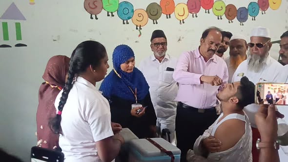 ಬಳ್ಳಾರಿ: ಹಜ್ ಯಾತ್ರಿಕರಿಗೆ ಆರೋಗ್ಯ ಜಾಗೃತಿ ಹಾಗೂ ಲಸಿಕಾ ಶಿಬಿರ