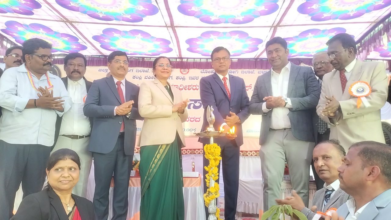 ಕಂಪ್ಲಿಯಲ್ಲಿ ನೂತನ ಸಿವಿಲ್ ಮತ್ತು ಜೆಎಂಎಫ್‌ಸಿ ನ್ಯಾಯಾಲಯ ಉದ್ಘಾಟನೆ ಜನರ ಹಿತರಕ್ಷಣೆ, ಹಕ್ಕುಗಳಿಗಾಗಿ ನ್ಯಾಯಾಲಯ: ನ್ಯಾ.ಆರ್.ನಟರಾಜ