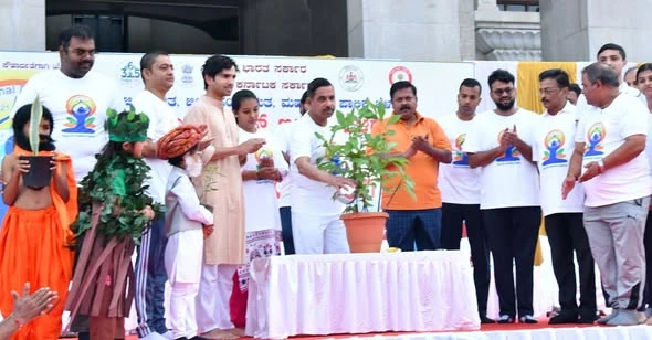 12ನೇ ಅಂತರಾಷ್ಟ್ರೀಯ ಯೋಗ‌ ದಿನಾಚರಣೆ