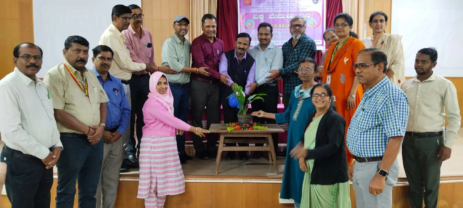 ಡಿಮ್ಹಾನ್ಸ್‍ನಲ್ಲಿ ಜರುಗಿದ ವಿಶ್ವ ಮೆದುಳು ದಿನ ಕಾರ್ಯಕ್ರಮ*