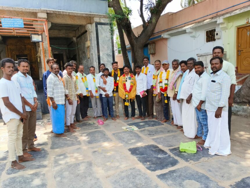 ಸಮಾಜದ ಒಗ್ಗಟ್ಟಿಗೆ ಜನಜಾಗೃತಿ ಅವಶ್ಯಕ : ಜಿಲ್ಲಾಧ್ಯಕ್ಷ ವಿ.ಮೌನೇಶ ಅಭಿಪ್ರಾಯ