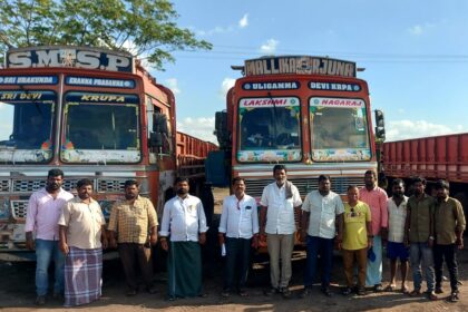 ಸ್ಥಳೀಯ ಲಾರಿ ಮಾಲೀಕರಿಗೆ ಮೊದಲ ಅಧ್ಯತೆ ನೀಡಿ, ಇಲ್ಲದಿದ್ದರೆ ಹೋರಾಟ : ಮಹೇಶ