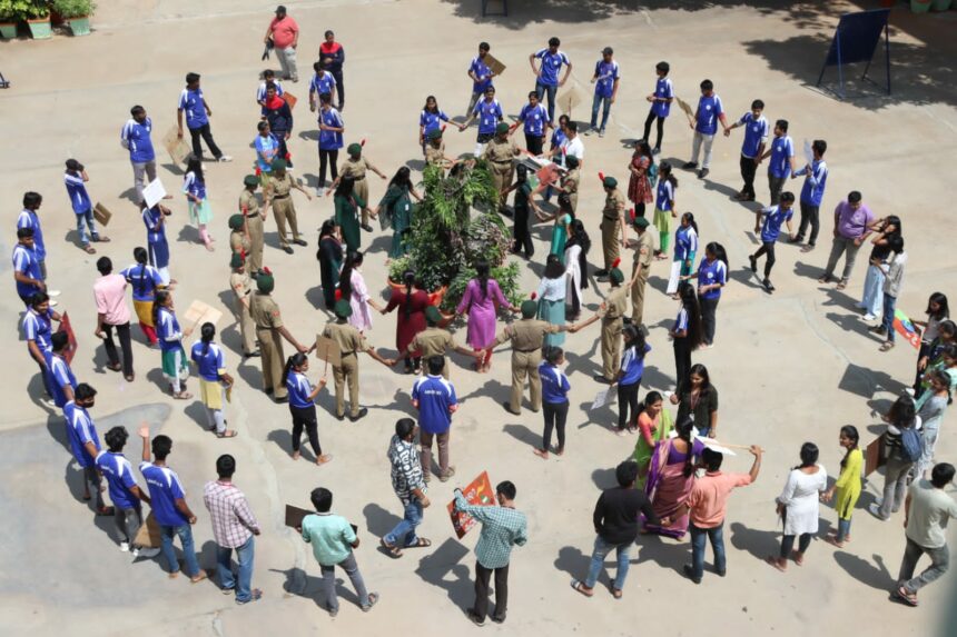 ದಿ ನ್ಯಾಷನಲ್ ಕಾಲೇಜ್ ವತಿಯಿಂದ ವಿಶ್ವ ಪರಿಸರ ದಿನಾಚರಣೆ