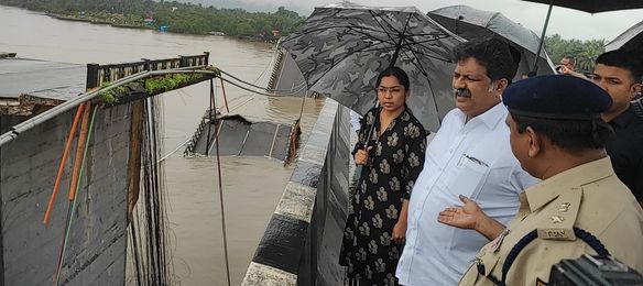 ಕಾಳಿ ನದಿ ಸೇತುವೆ ಕುಸಿತಕ್ಕೆ ಐ.ಆರ್.ಬಿ ಕಾರಣ: ಸಚಿವ ಮಂಕಾಳ ವೈದ್ಯ