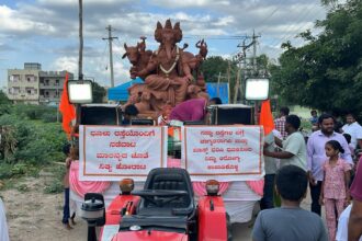 ಪರಿಸರ ಜಾಗೃತಿ ಮೂಲಕ ಗಣೇಶೋತ್ಸವ ಅಚಾರಣೆ