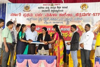 ಪ್ರತಿಭೋತ್ಸವ ಸಮಾರಂಭದಲ್ಲಿ ಹಿರಿಯ ವಕೀಲೆ ಡಿ.ಕೆ.ಶೀಲಾ ಪ್ರತಿ ಮಹಿಳೆಯೂ ಸ್ವಾಭಿಮಾನದ ಬದುಕು ಕಟ್ಟಿಕೊಳ್ಳಬೇಕು
