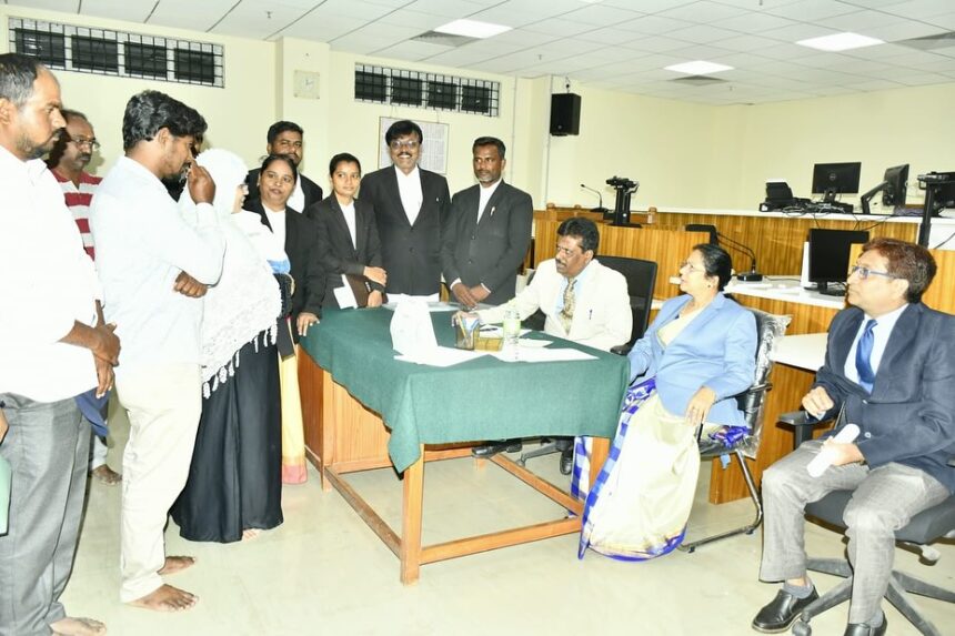 ರಾಷ್ಟ್ರೀಯ ಲೋಕ್ ಅದಾಲತ್ ಮೂಲಕ ವಿವಿಧ ಪ್ರಕಣಗಳ ಸಂಧಾನ : ನ್ಯಾಯಾಧೀಶೆ ಕೆ.ಜಿ ಶಾಂತಿ