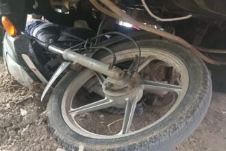 ಬೈಕ್‌ಗೆ ಬಸ್‌ಡಿಕ್ಕಿ ದಂಪತಿಗಳ ಸಾವು: