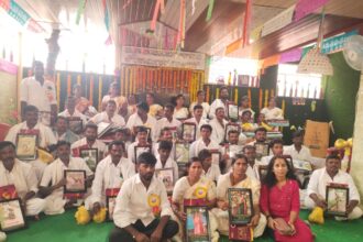 ಕುಡುತಿನಿಯಲ್ಲಿ ಪೌರ ಕಾರ್ಮಿಕರ ದಿನಾಚರಣೆ – 50 ಪೌರ ಕಾರ್ಮಿಕರಿಗೆ ಸನ್ಮಾನ